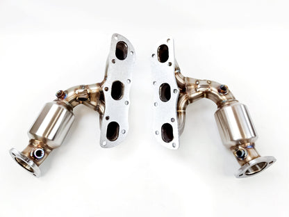 12-16 Porsche Cayman/Boxster 981 Resonated Sport Exhaust Header/Manifolds