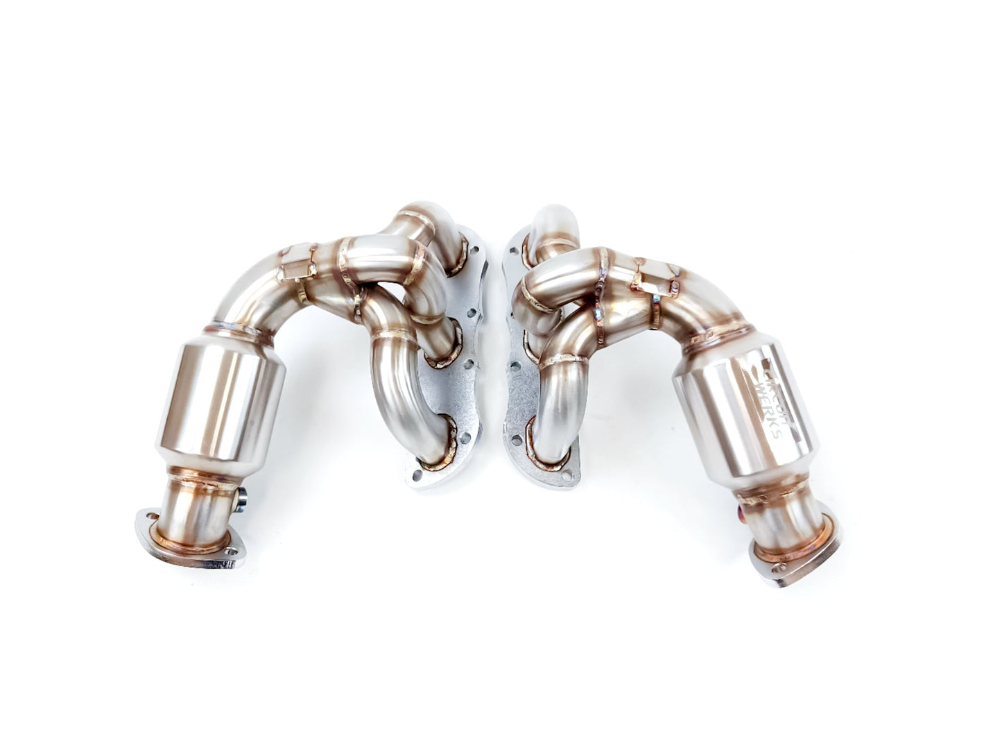 12-16 Porsche Cayman/Boxster 981 Resonated Sport Exhaust Header/Manifolds