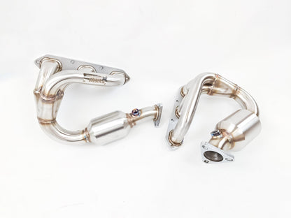 1997-2004 Porsche Boxster 986 2.5/2.7/3.2 Resonated Sport Exhaust Headers/Manifolds