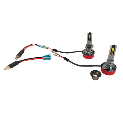 H1 LED Headlight Bulb Conversion x2