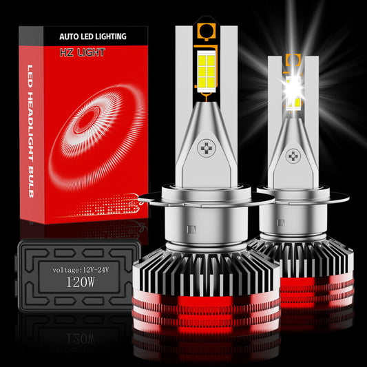 H7 LED Headlight Bulb Conversion with Module x2