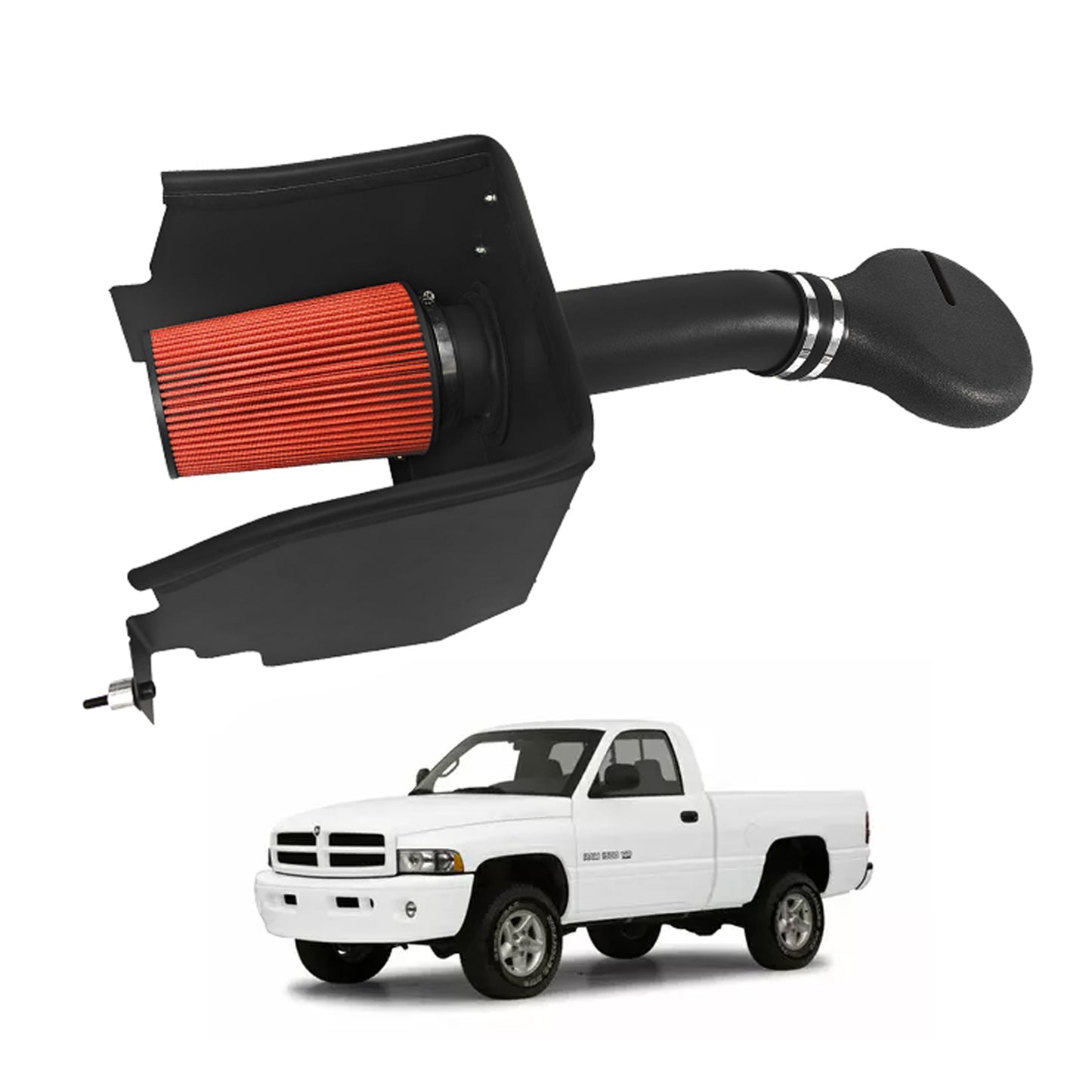 1994-2001 Dodge Ram 1500 2500 Air Intake 5.2L 5.9L Magnum V8 Gas Engine