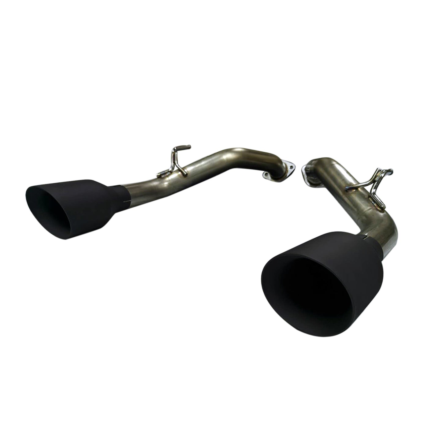 2014-2024 Infiniti Q50 Q50S V2 Axleback Exhaust Black Tip