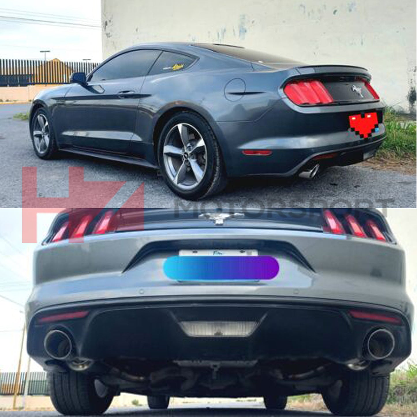 2015-2017 Ford Mustang V6 3.7L Performance Axleback Exhaust