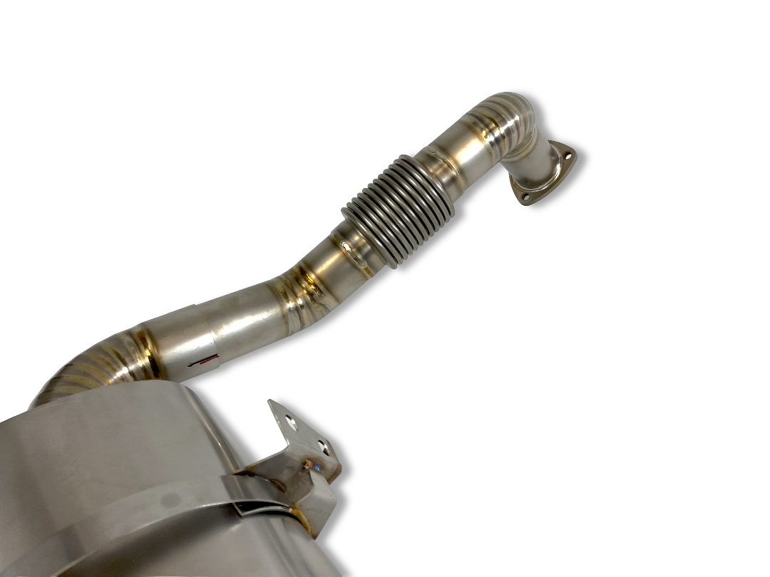 05-08 Porsche 987.1 Boxster/Cayman V2 Titanium Catback Exhaust Polished Tip
