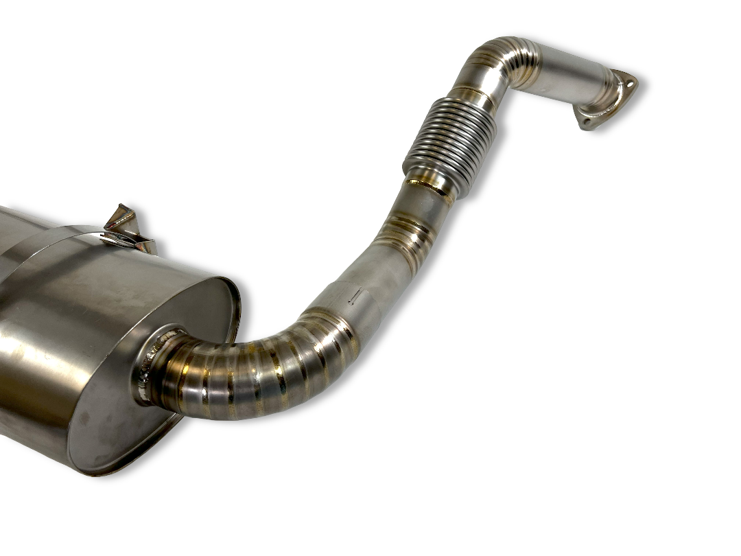 05-08 Porsche 987.1 Boxster/Cayman V2 Titanium Catback Exhaust Polished Tip