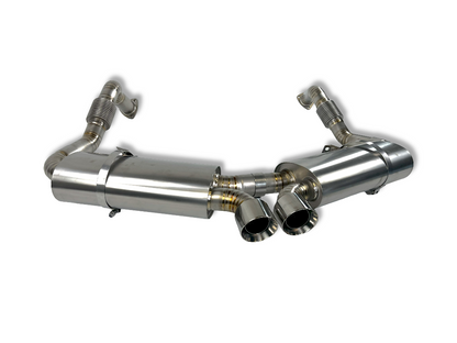 05-08 Porsche 987.1 Boxster/Cayman V2 Titanium Catback Exhaust Polished Tip