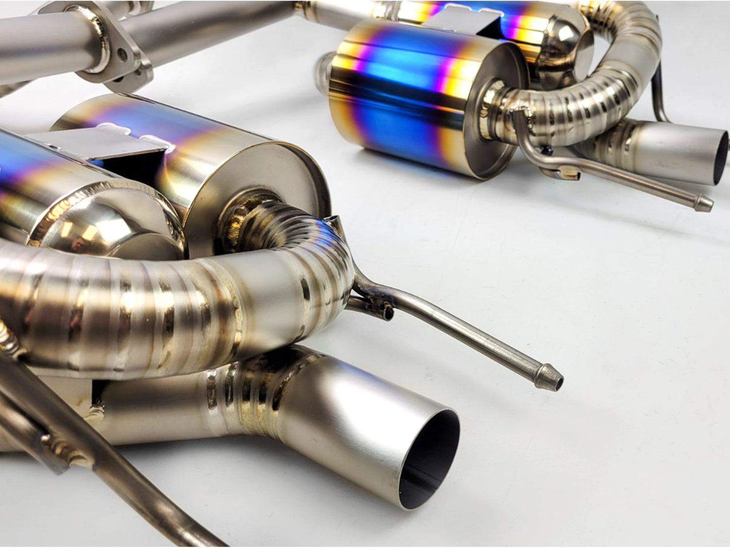 2008-2014 Lexus ISF IS-F Burnt Titanium Mufflered Axle Back Exhaust System