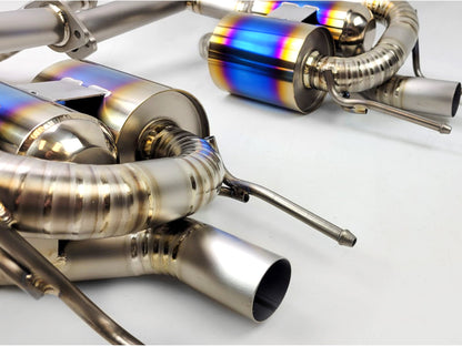 2008-2014 Lexus ISF IS-F Burnt Titanium Mufflered Axle Back Exhaust System