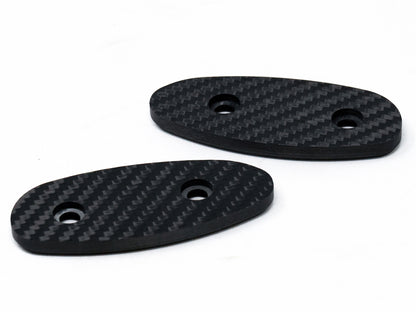 1999-2020 Suzuki Hayabusa GSX1300R Carbon Fiber Mirror Block Off Plates