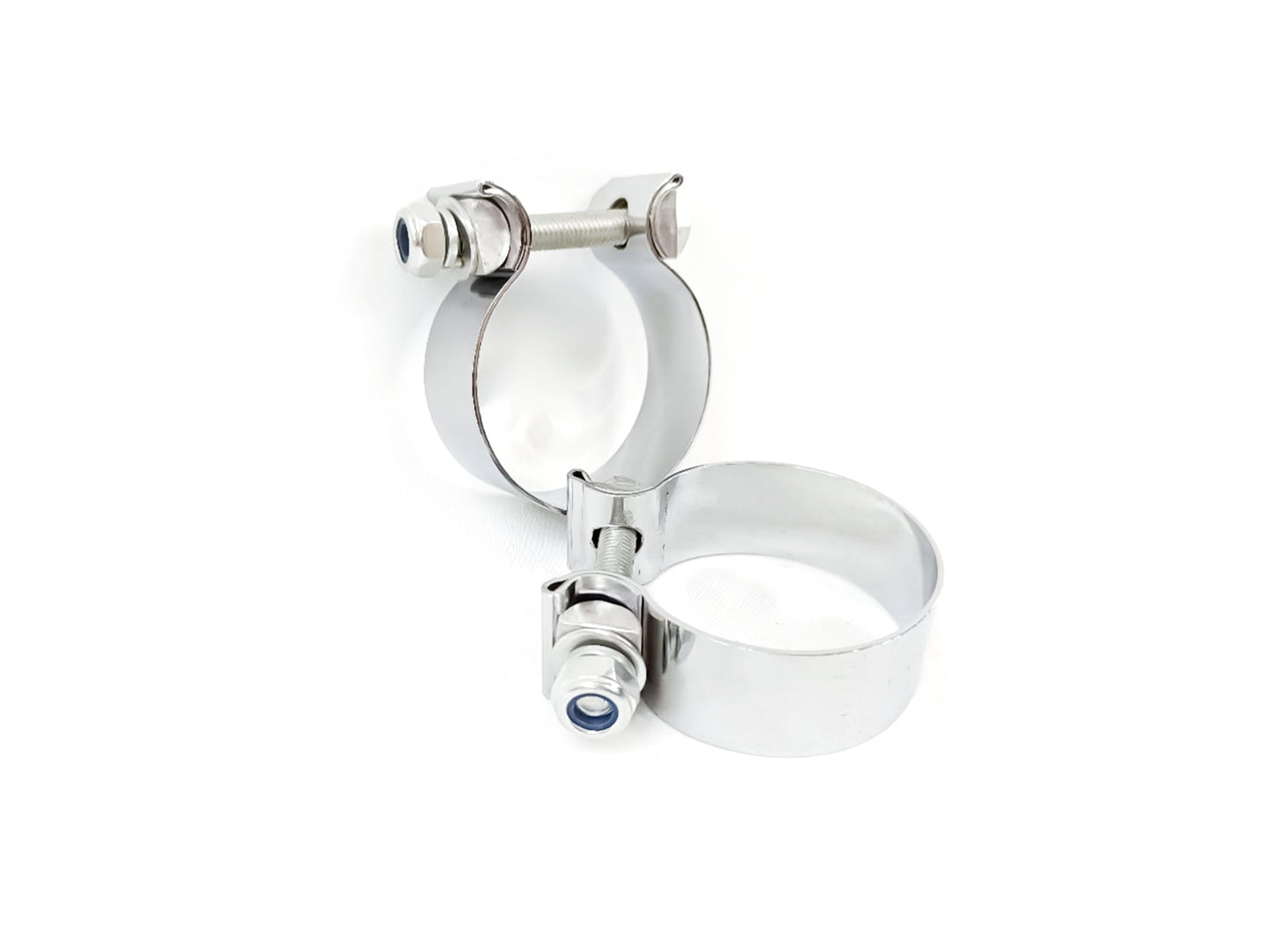 2.5"/63mm Band Clamp Custom Exhaust Front pipe Turbo Mid Pipe Clamp 2-1/2"