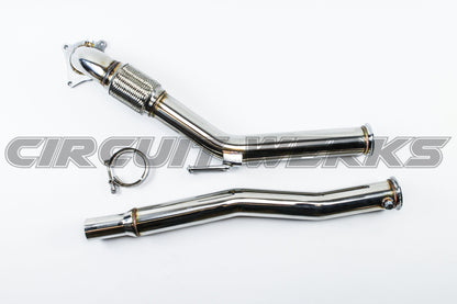 06-14 Golf GTi MK6 MKVI 2.0T Exhaust Volkswagen Turbo DeCat Downpipe 2.0L MK 6 (CCTA)