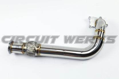 88-01 Honda Civic CRX Acura Integra B series 5 bolt Universal T3/T4 Turbo Downpipe B16 B18 B20 LS GSR