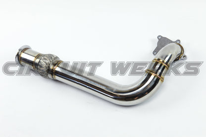 88-01 Honda Civic CRX Acura Integra B series 5 bolt Universal T3/T4 Turbo Downpipe B16 B18 B20 LS GSR