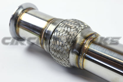 88-01 Honda Civic CRX Acura Integra B series 5 bolt Universal T3/T4 Turbo Downpipe B16 B18 B20 LS GSR