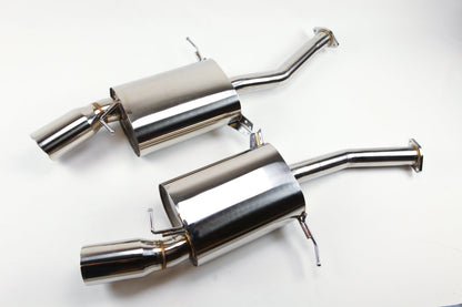 07-10 BMW 335i E90 E92 N54 Twin Turbo Catback Exhaust Sedan Coupe Thick Wall Tip