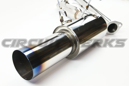 89-97 Mazda Miata MX-5 B6ZE (RS) Catback Exhaust 1.6L Burnt Tip