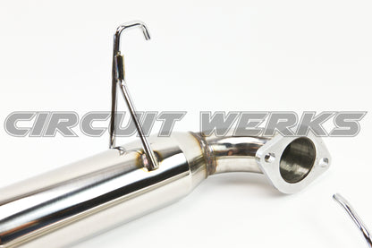 89-97 Mazda Miata MX-5 B6ZE (RS) Catback Exhaust 1.6L Burnt Tip