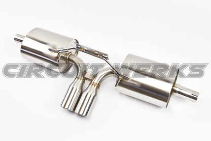 97-04 Porsche Boxster 986 Base S Models Brushed Catback Exhaust