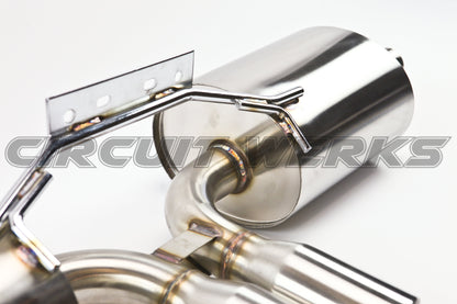 97-04 Porsche Boxster 986 Base S Models Brushed Catback Exhaust