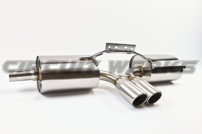 97-04 Porsche Boxster 986 Base S Models Brushed Catback Exhaust