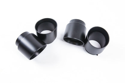 2015+ BMW F80 M3/F82 M4 Black Slip On Angle Cut Exhaust Tip