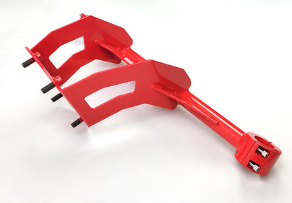 Polaris 2014-23 UTV Spare Tire Carrier Mount Rack RZR XP 1000 XP TURBO XP4 RED