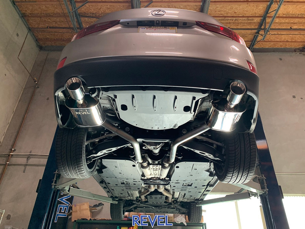 Revel Medallion Touring-S Exhaust System for 2016 Lexus IS200f F Sport RWD / 2014 - 2015 Lexus IS250 AWD/RWD / IS250 F Sport AWD/RWD / 2014 - 2015 Lexus IS350 AWD/RWD / IS350 F Sport AWD/RWD