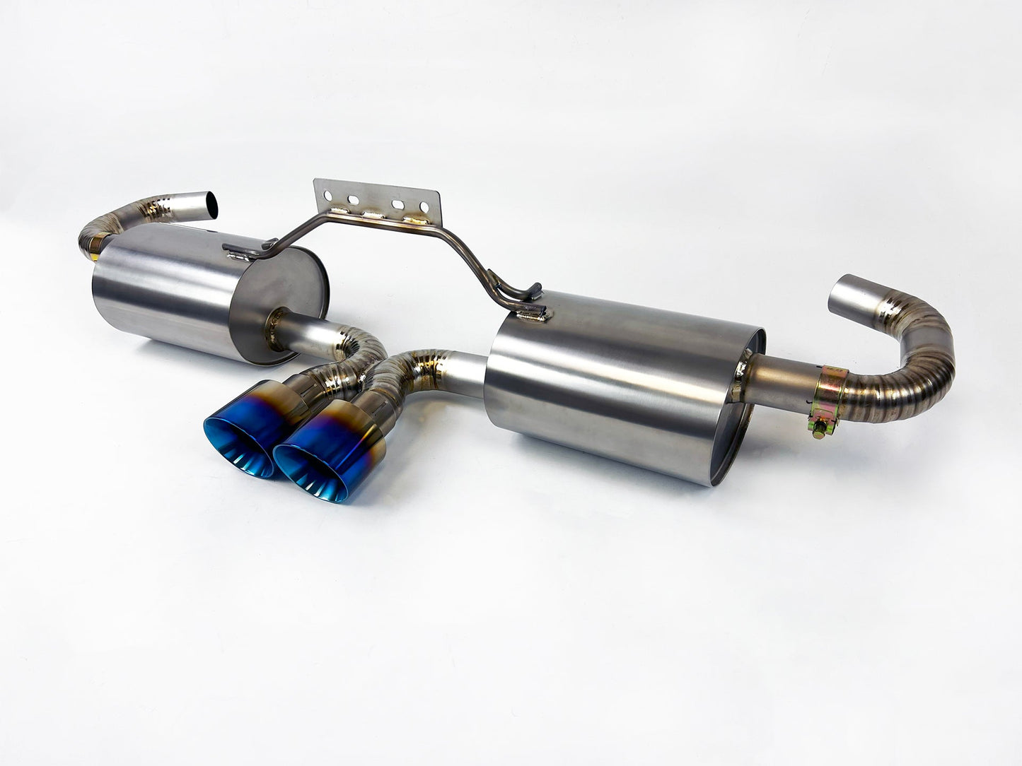 97-04 Porsche Boxster 986 V2 Titanium Catback Exhaust System w/ C Pipes BURNT TIP