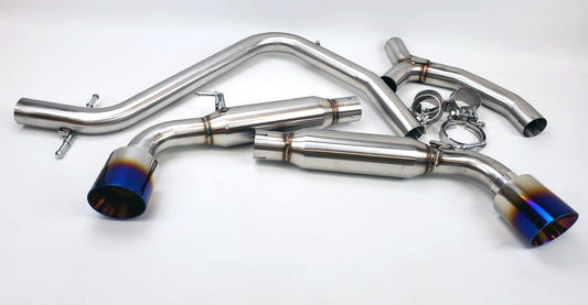 10-14 Volkswagen Golf GTi MK6 MKVI 2.0T Exhaust Burnt Tip