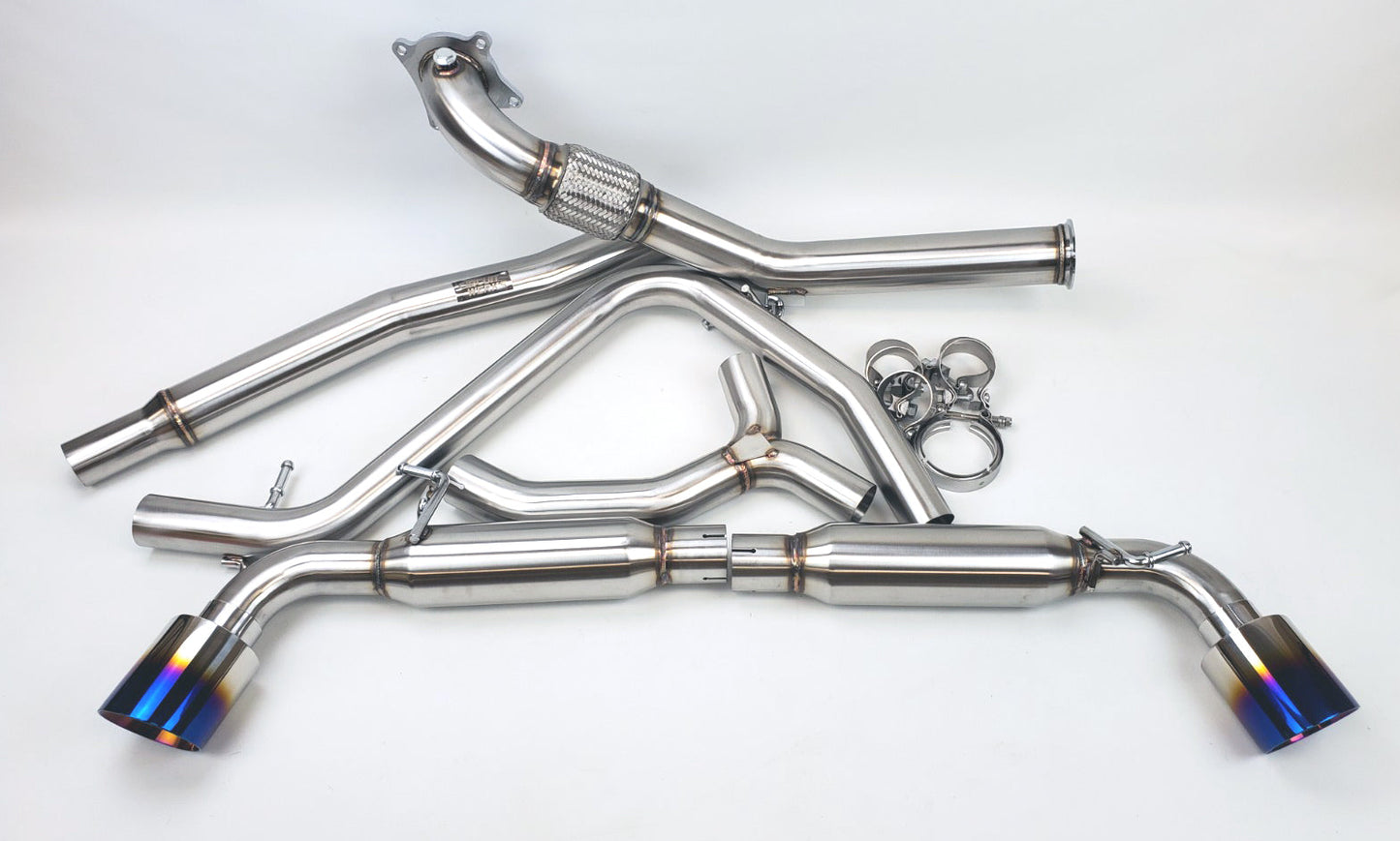 10-14 Volkswagen Golf GTi MK6 MKVI 2.0T CCTA Turboback Exhaust Burnt Tip