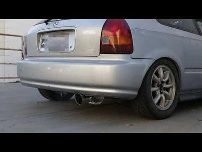Revel Medallion Touring-S Exhaust System for 1996 - 2000 Honda Civic Hatchback