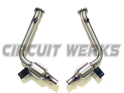 2000-2004 Porsche Boxster 986 2.7/3.2L High Flow Catted Test Pipes