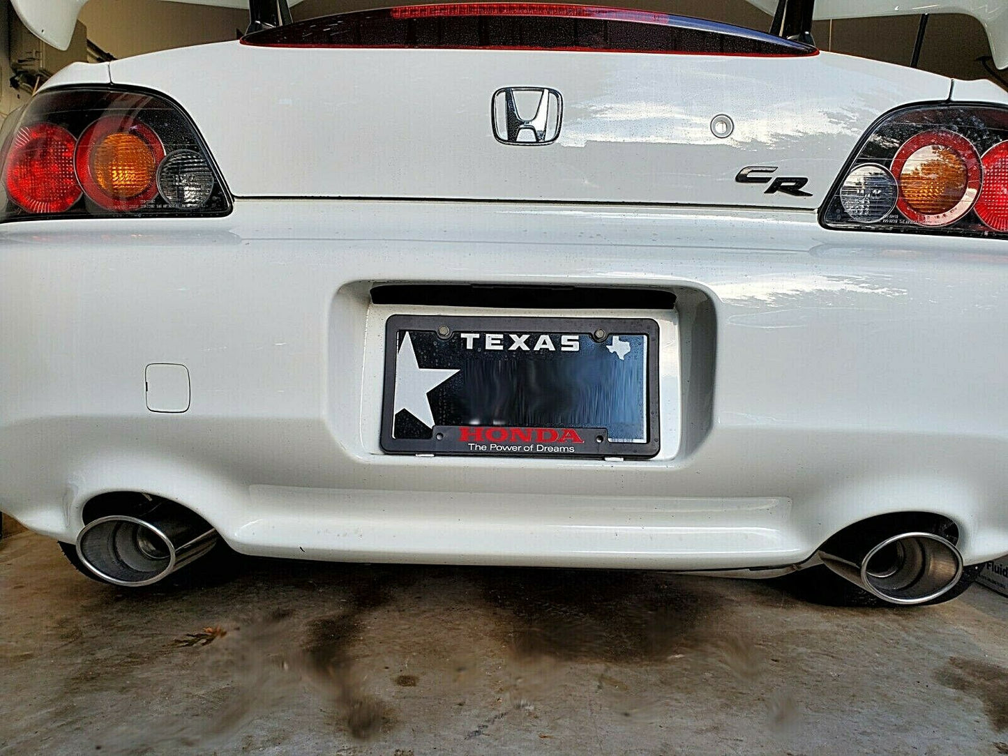 S2000 Honda 00-09 AP1 AP2 CR Exhaust Single Muffler Catback Dual Tip