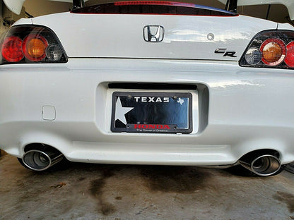 S2000 Honda 00-09 AP1 AP2 CR Exhaust Single Muffler Catback Dual Tip