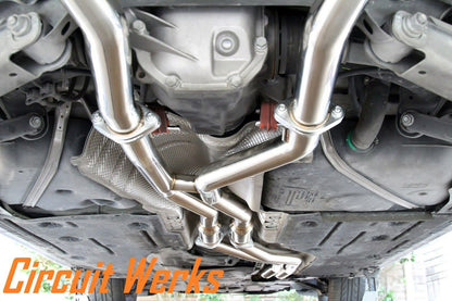 07-13 BMW 335i E90 E92 Twin Turbo N54/N55 Full Catback Exhaust THICK WALL BURNT TIPS