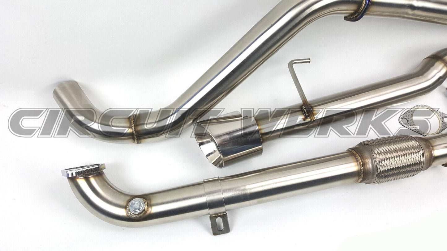 Fiat 500, 500T, 500L, Abarth 2012-2019 Catback Exhaust System Pipe 1.4L Turbo