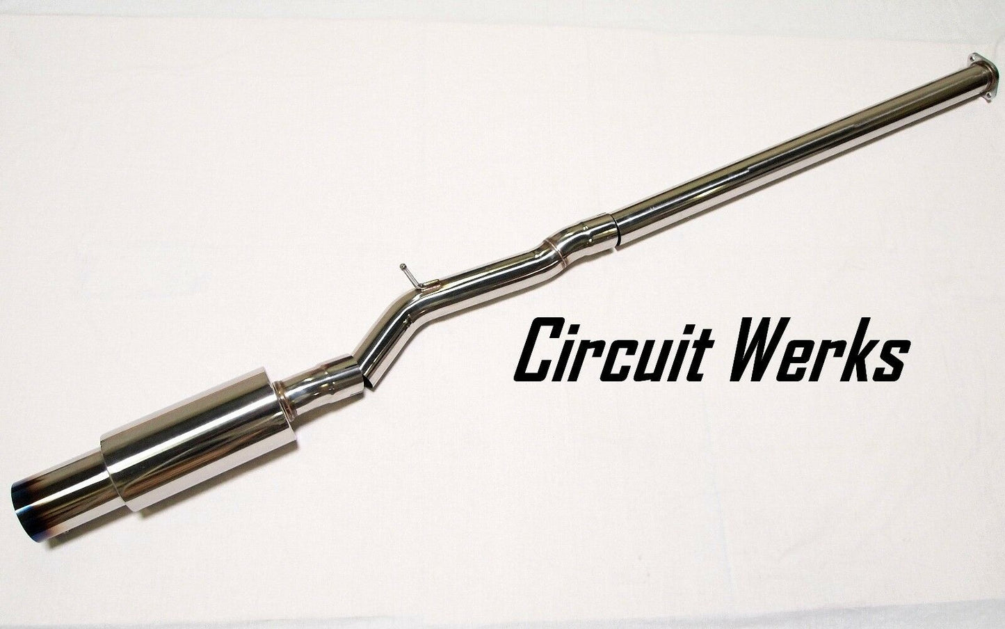 07-15 Mitsubishi Lancer Evolution EVOX EVO X 3" Burnt Exit Single Muffler Exhaust