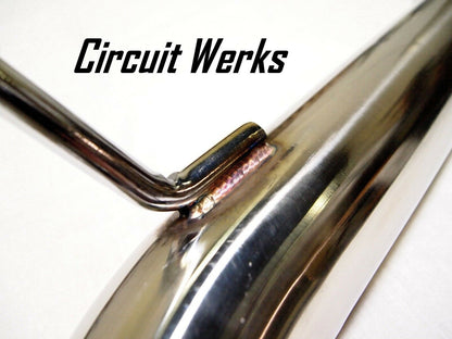 07-15 Mitsubishi Lancer EVO X 3" Evolution Single Outlet Muffler Catback Exhaust