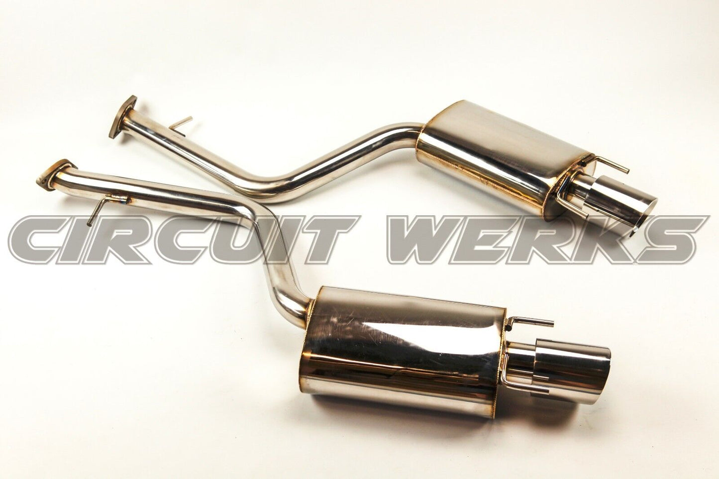 2014-2021 IS IS250 IS350 IS200T RWD AWD Rear Axle-Back Exhaust System Muffler w/ Tips