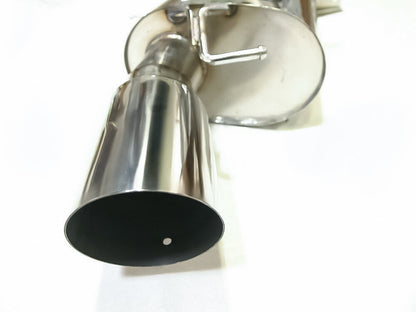 07-10 BMW 335i E90 E92 Twin Turbo N54 Coupe Sedan Polished Muffler Section Exhaut
