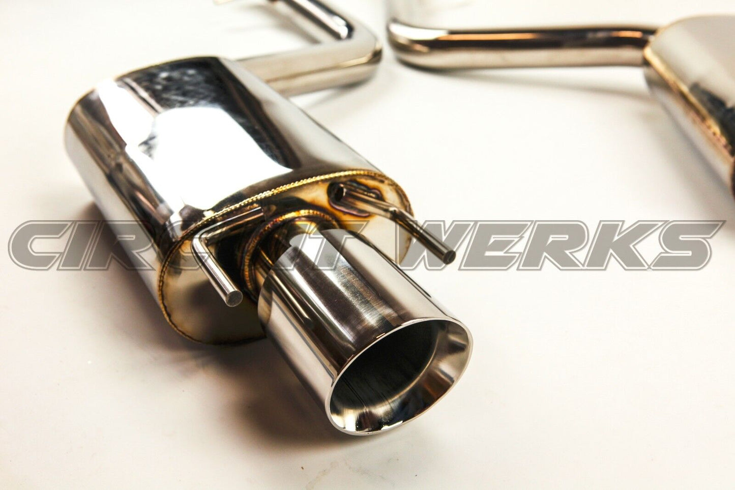 2014-2021 IS IS250 IS350 IS200T RWD AWD Rear Axle-Back Exhaust System Muffler w/ Tips