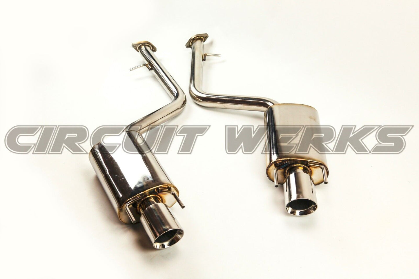 2014-2021 IS IS250 IS350 IS200T RWD AWD Rear Axle-Back Exhaust System Muffler w/ Tips