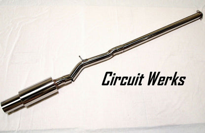 07-15 Mitsubishi Lancer EVO X 3" Evolution Single Outlet Muffler Catback Exhaust