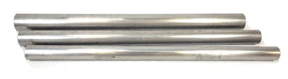 2.25" / 2.5" / 3" Raw Straight Universal Stainless Steel 16 Gauge 39" Custom Piping
