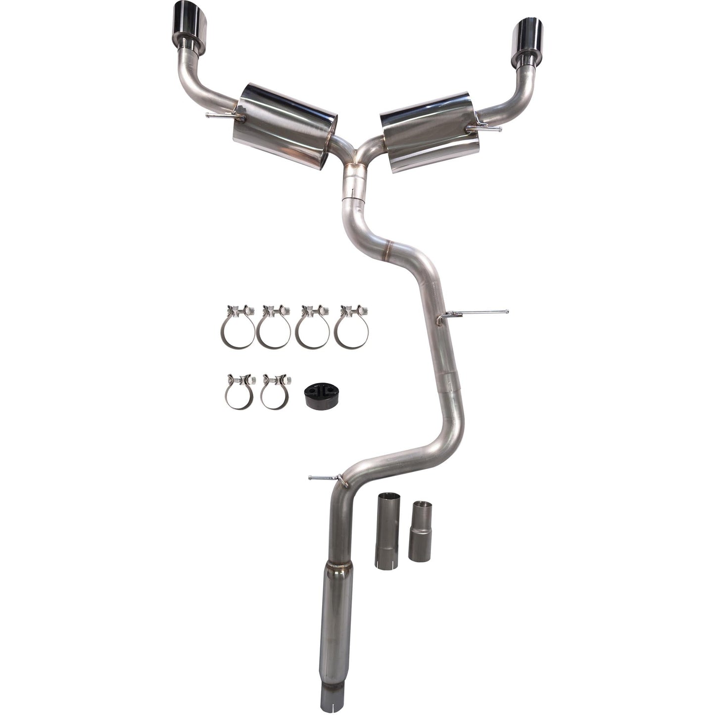 2022+ Volkswagen Golf GTI MK8 Catback Exhaust with Mufflers
