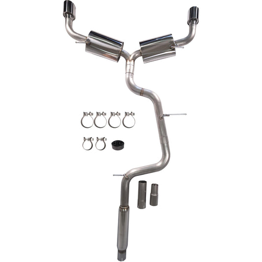 2022-2025 Volkswagen Golf GTI 2.0T MK8 Performance Mufflered Catback Exhaust