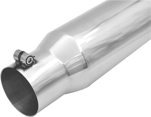 HZ Motorsport | 4.0 Inch Clamp On Universal Racing Exhaust Tip Style - HZET005